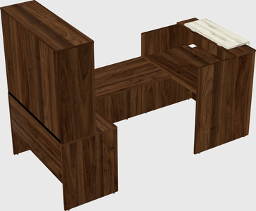 Modular reception desk