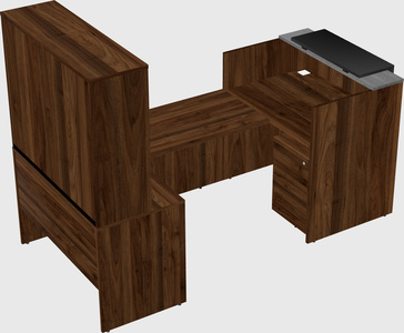 Modular reception desk