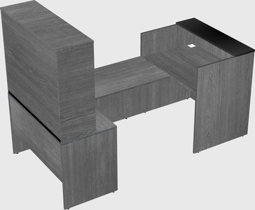 Modular reception desk