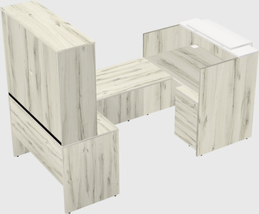Modular reception desk