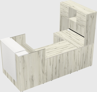 Modular reception desk