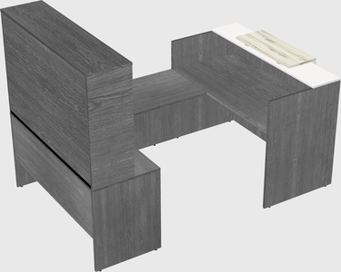 Modular reception desk