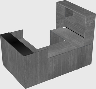 Comptoir d'accueil modulable