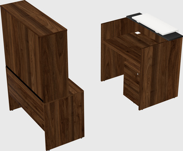 Modular reception desk