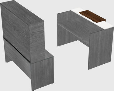 Modular reception desk