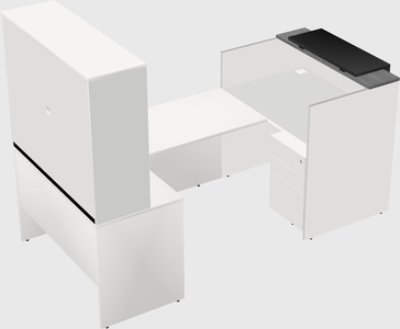 Modular reception desk