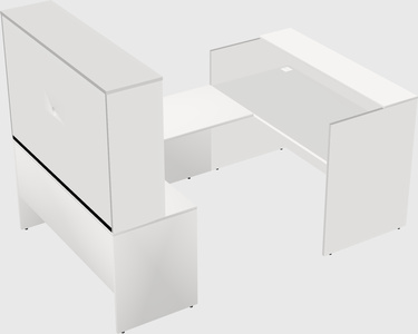 Modular reception desk