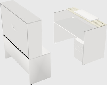 Modular reception desk