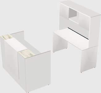 Modular reception desk