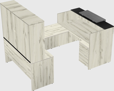 Modular reception desk