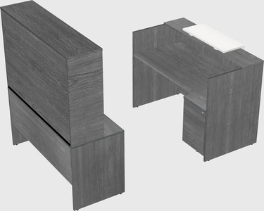 Modular reception desk