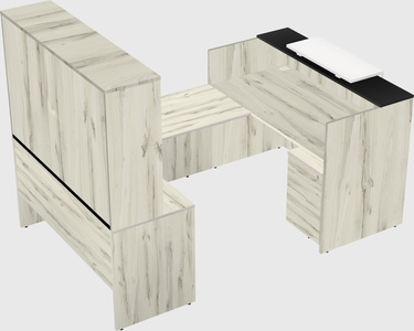 Modular reception desk