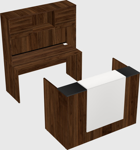 Modular reception desk