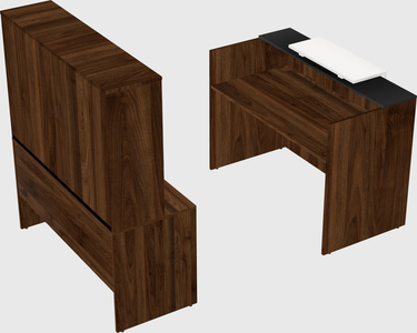 Modular reception desk