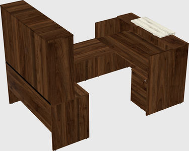Modular reception desk