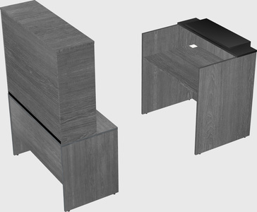 Modular reception desk