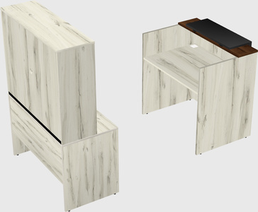 Modular reception desk