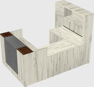 Modular reception desk