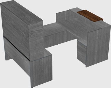 Modular reception desk