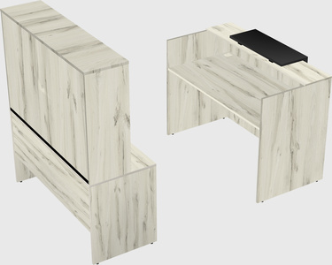 Modular reception desk