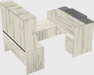 Modular reception desk
