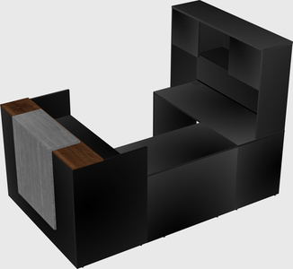 Modular reception desk