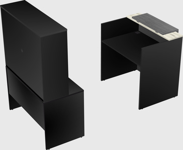 Modular reception desk