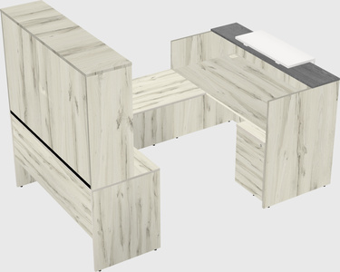 Modular reception desk