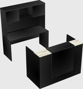 Modular reception desk