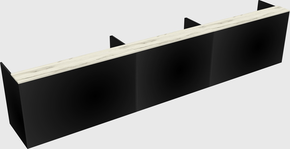 Long reception desk