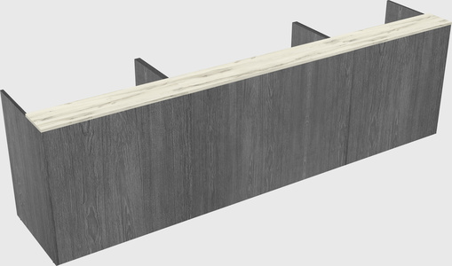 Long reception desk