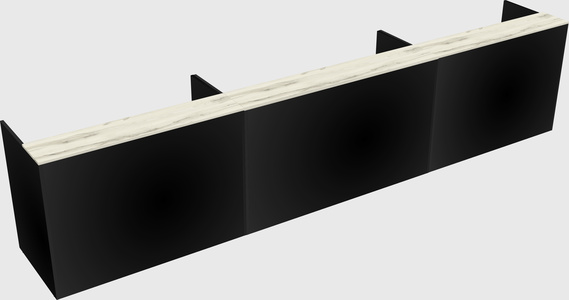 Long reception desk