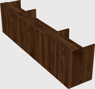 Long reception desk