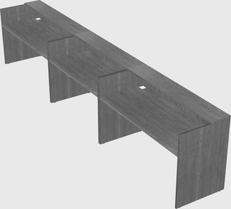 Long reception desk