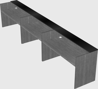 Long reception desk