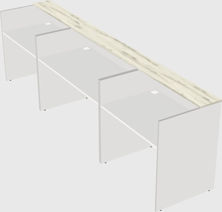 Long reception desk