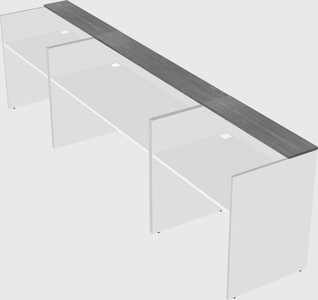 Long reception desk