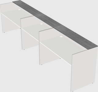 Long reception desk
