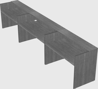 Long reception desk