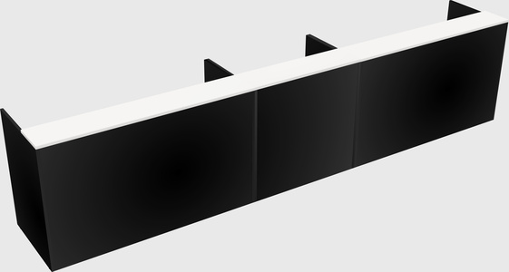 Long reception desk