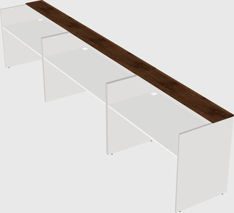 Long reception desk