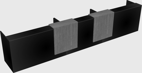 Long reception desk