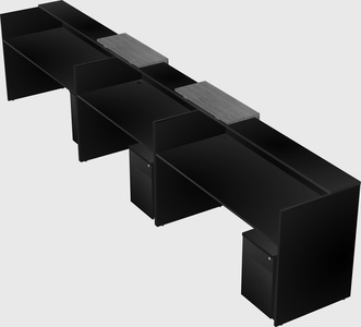 Long reception desk