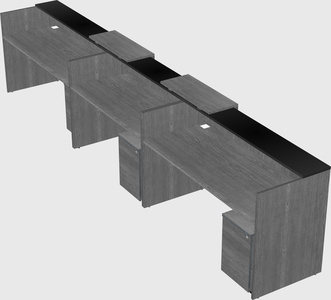 Long reception desk