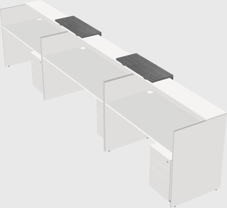 Long reception desk