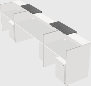 Long reception desk