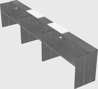 Long reception desk