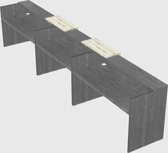Long reception desk