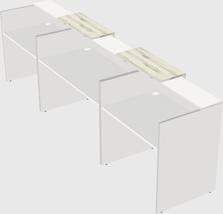 Long reception desk