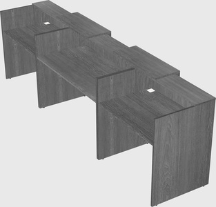 Long reception desk